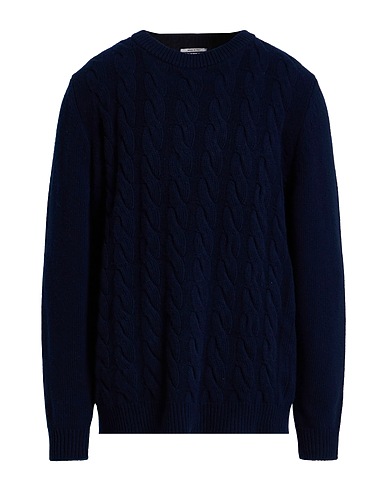 WOOLRICH Sweater Midnight blue 100% Virgin Wool