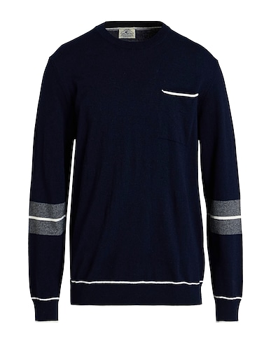 MQJ Свитер Иссиня-чёрный 35% Полиамид, 30% Шерсть, 30% Вискоза, 5% Кашемир