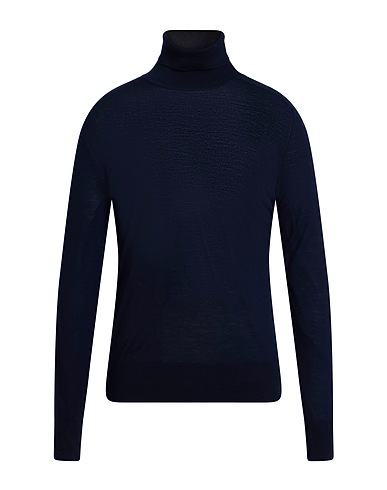PATRIZIA PEPE Polo neck Midnight blue 100% Wool