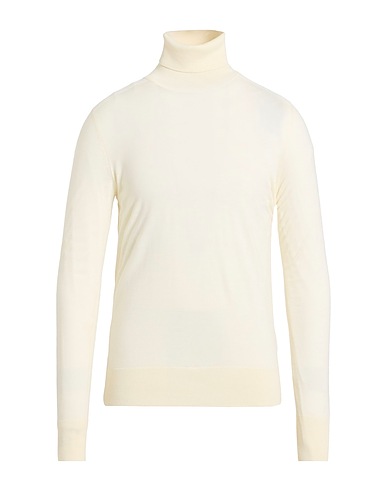 PATRIZIA PEPE Rollkragenpullover Elfenbein 100% Wolle
