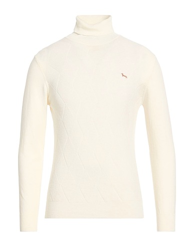 HARMONT & BLAINE Rollkragenpullover Off white 30% Viskose, 30% Polyamid, 30% Baumwolle, 10% Wolle