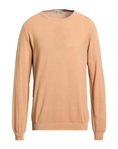 IRISH CRONE Jumper Sand 100% Cotton