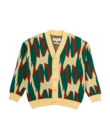 THE ANIMALS OBSERVATORY Cardigan Yellow 80% Acrylic, 10% Wool, 5% Alpaca wool, 5% Viscose