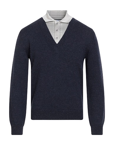 LOEWE Jumper Navy blue 49% Wool, 49% Alpaca wool, 1% Elastane, 1% Polyamide