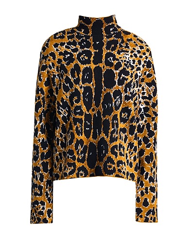 ALAÏA Rollkragenpullover Schwarz 36% Viskose, 35% Polyamid, 27% Wolle, 1% Polyurethan, 1% Elastan