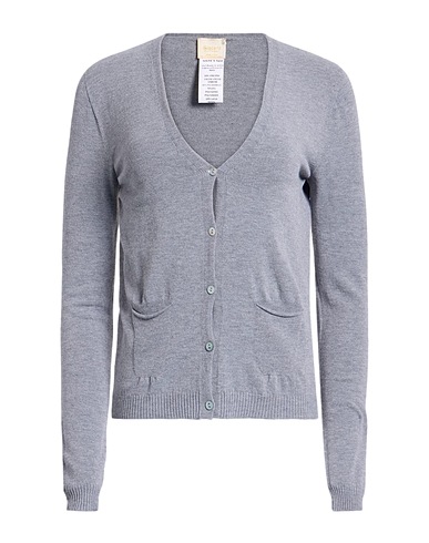 SISTE'S Cardigan Grey 50% Viscose, 40% Polyamide, 10% Wool