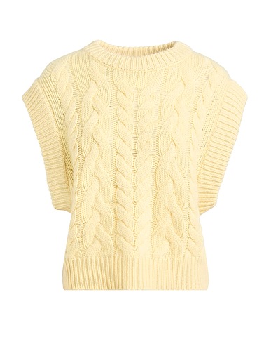 LISA YANG Cashmere jumper Pastel yellow 100% Cashmere