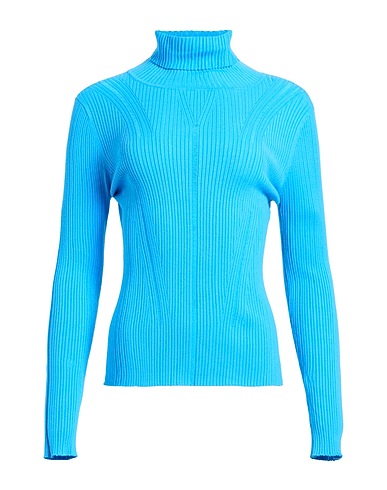 ACTITUDE by TWINSET Turtleneck Azure 72% Viscose, 28% Polyester