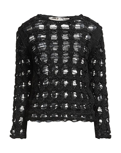 COMME des GARÇONS Sweater Black 88% Nylon, 12% Polyester