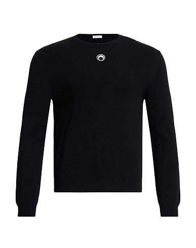 MARINE SERRE Sweater Black 98% Viscose, 2% Elastane