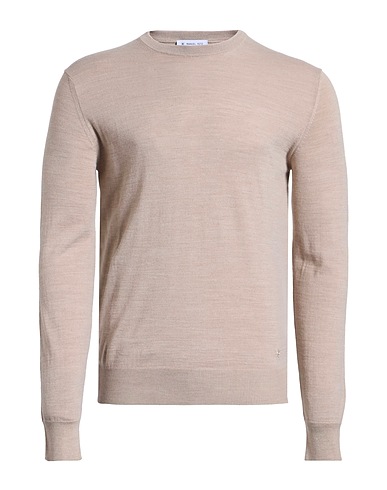 MANUEL RITZ Jumper Sand 50% Acrylic, 30% Polyamide, 20% Wool