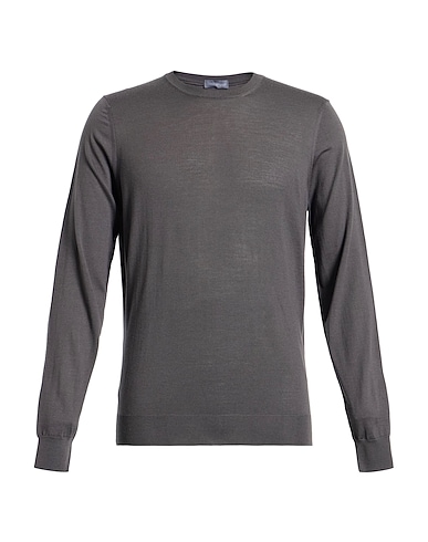 DRUMOHR Sweater Charcoal 100% Super 140s Wool