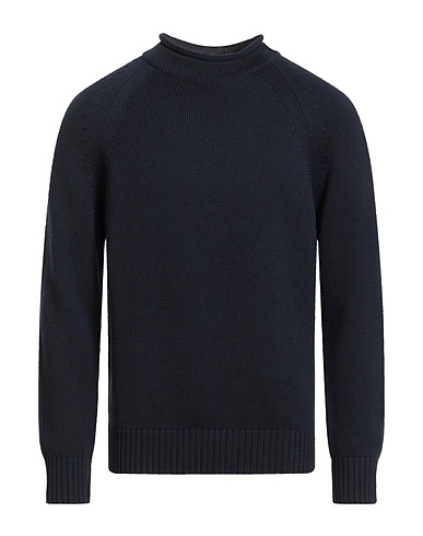 ZANONE Turtleneck Midnight blue 100% Virgin Wool