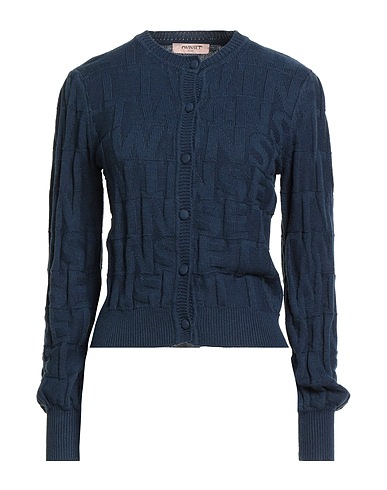 TWINSET Cardigan Navy 85% Cotton, 15% Cashmere