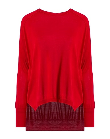 SKILLS & GENES Jumper Red 100% Silk