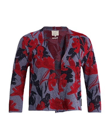 ALESSIA SANTI Cardigan Purple 70% Viscose, 25% Metallic fiber, 5% Polyamide