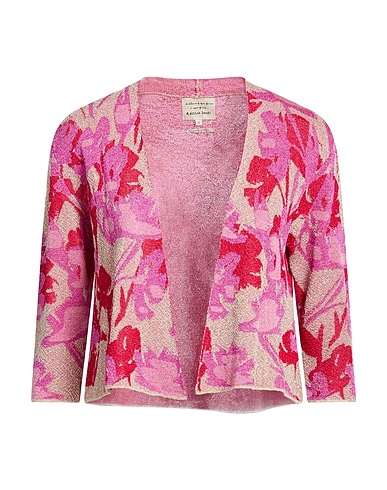 ALESSIA SANTI Cardigan 70% Viscose, 25% Metallic fiber, 5% Polyamide