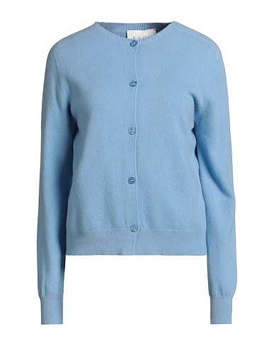 KAOS Twin set Light blue 100% Wool