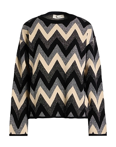 KAOS Pullover DAY BY DAY Beige 71% Viscosa, 20% Poliestere, 6% Fibra di metallo, 3% Poliammide