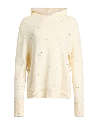 KAOS JEANS Jumper Ivory 35% Polyamide, 31% Viscose, 30% Wool, 4% Cashmere