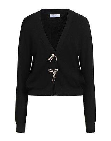 KAOS Cardigan Black 72% Viscose, 28% Polyester