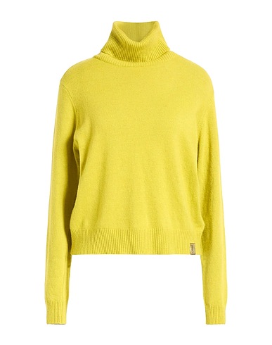 GAUDÌ Turtleneck JEANS
 Lime green 35% Polyamide, 30% Viscose, 30% Wool, 5% Cashmere
