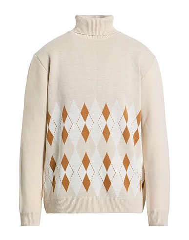 BERNESE Milano Polo neck GRIGIO CHIARO 50% Wool, 50% Modal