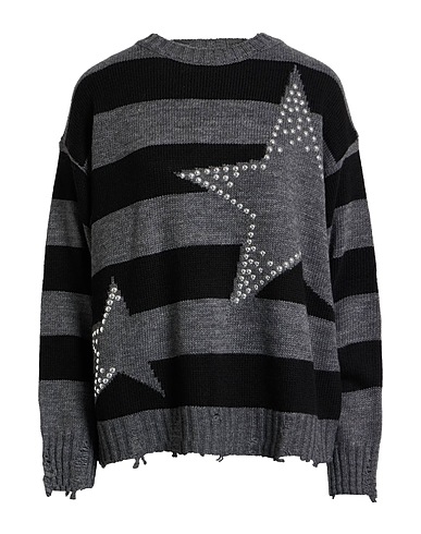 KAOS JEANS Jumper Grey 75% Acrylic, 10% Wool, 10% Viscose, 5% Alpaca wool