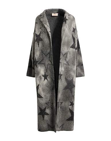 KAOS JEANS Cardigan Grey 33% Acrylic, 24% Mohair wool, 24% Polyamide, 15% Viscose, 4% Metallic fiber