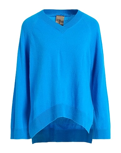 SIR-VICE Pullover Blu chiaro 55% Lana, 45% Cachemire