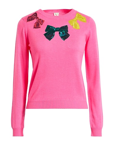 IL THE' DELLE 5 Pullover Fuchsia 54% Polyester, 20% Polyamid, 20% Acryl, 6% Wolle