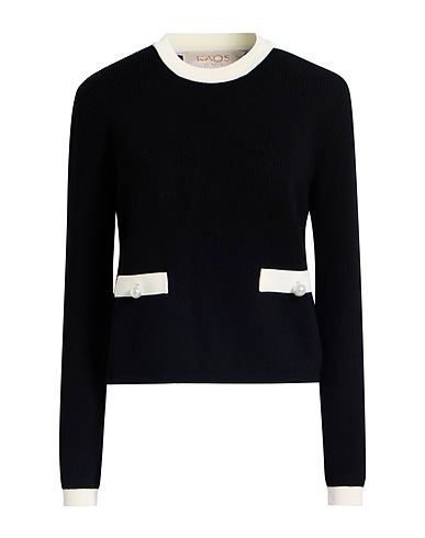 KAOS JEANS Jumper Black 70% Viscose, 30% Polyester