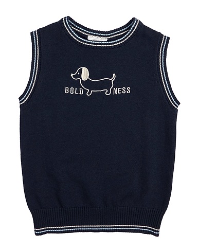 BIRBA Sleeveless sweater Midnight blue 100% Cotton