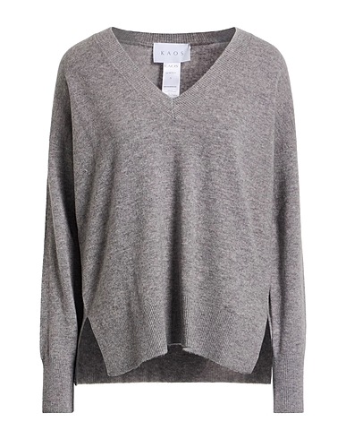KAOS Sweater Grey 100% Wool