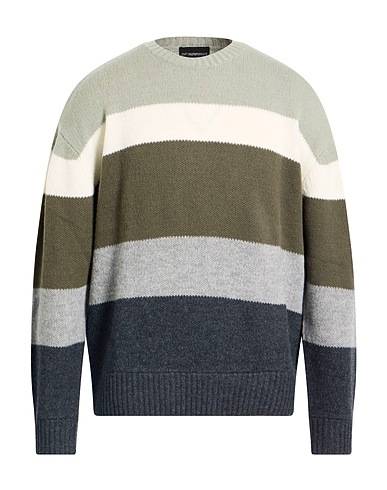 EMPORIO ARMANI Jumper Sage green 100% Virgin Wool