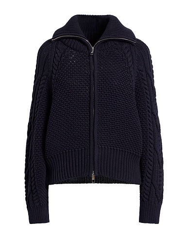 BOSS Cardigan Navy blue 60% Cotton, 40% Virgin Wool