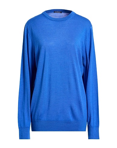 CANESSA Jumper Blue 70% Wool, 20% Silk, 10% Cashmere