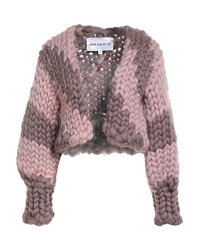 HOPE MACAULAY Cardigan Lilac 100% Wool