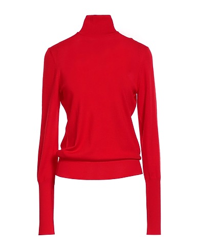GIVENCHY Rollkragenpullover Rot 100% Wolle