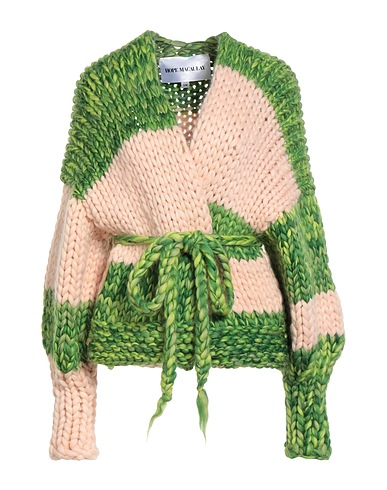 HOPE MACAULAY Cardigan Green 100% Merino Wool