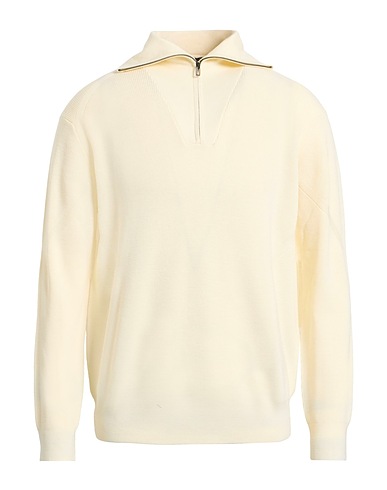 EMPORIO ARMANI Jumper Cream 100% Virgin Wool, Polyamide, Elastane