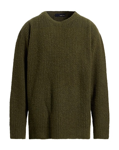 LARDINI Sweater Military green 57% Wool, 28% Cashmere, 15% Polyamide