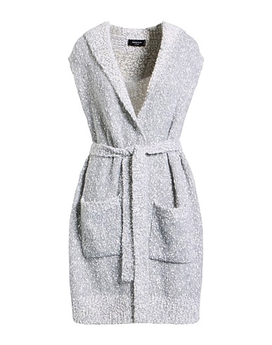 FABIANA FILIPPI Cardigan CASHMERE Light grey 52% Virgin Wool, 28% Alpaca wool, 9% Synthetic fibers, 6% Silk, 5% Cashmere