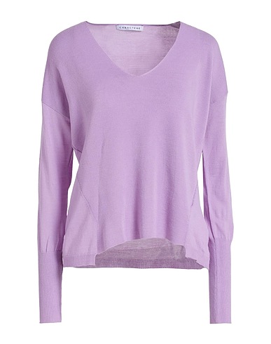 CARACTÈRE Jumper Lilac 50% Acrylic, 50% Wool