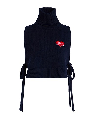 GIADA BENINCASA Top CIAO AMORE Navy blue 90% Merino Wool, 10% Cashmere