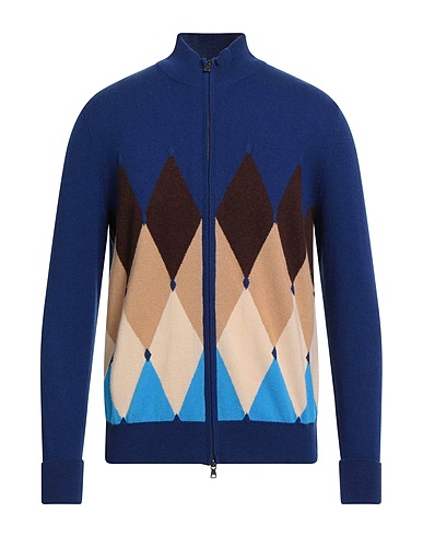 BALLANTYNE Cardigan Bright blue 100% Cashmere