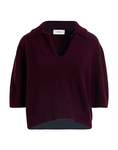 LANEUS Cashmere blend Plum 71% Cashmere, 19% Silk, 10% Polyester