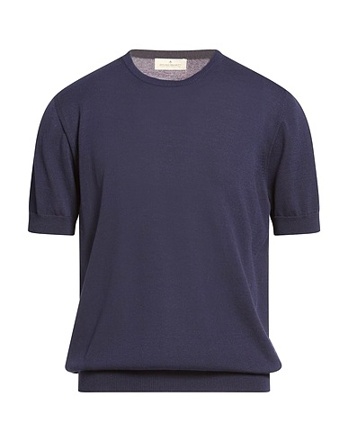 BRUNO MANETTI Sweater Midnight blue 100% Cotton