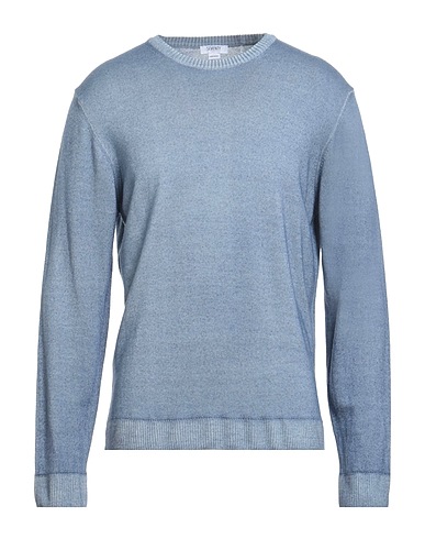 SEVENTY VENEZIA Jumper Slate blue 100% Virgin Wool