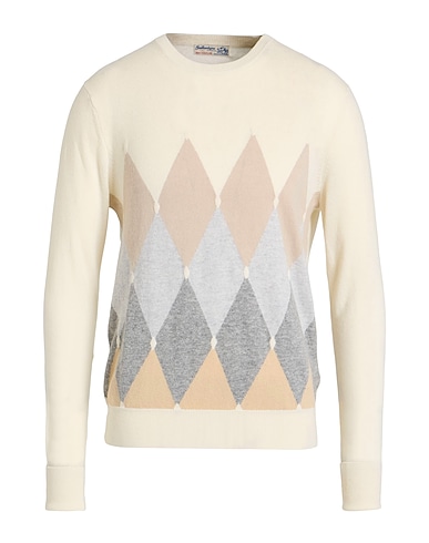 BALLANTYNE of PEEBLES Cashmere jumper Cream 100% Cashmere